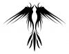 tribal bird pics tattoo